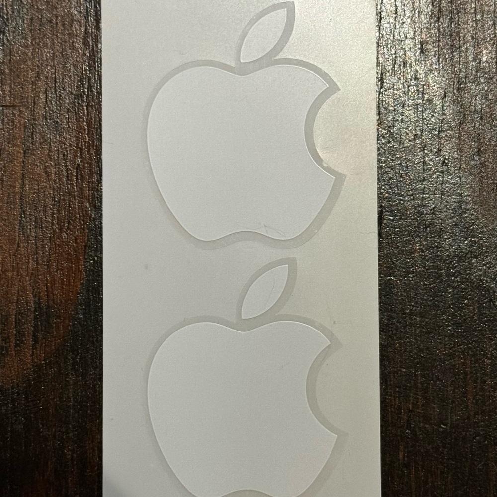 🆓🆓🆓 Apple White Logo Decals add to cart for 🆓